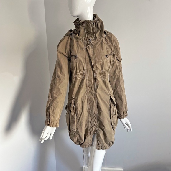 Women's Parka Jacket, Utility Coat, Military Style, Bulgarian Label,  Size L - Picture 1 of 9